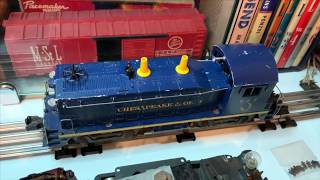 Lionel’s 624 Diesel Switcher Tuneup [upl. by Namor]