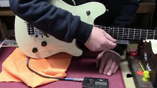 EVH MIM Wolfgang Special gets setup and How to String a Floyd Rose [upl. by Gino]