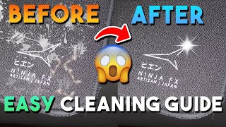 How To Clean An Artisan Mousepad EASIEST METHOD works on all cloth mousepads [upl. by Cony]