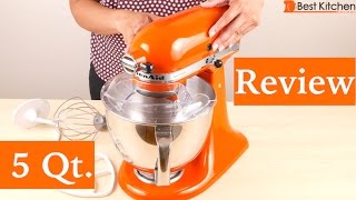 KitchenAid Artisan Series 5Quart Stand Mixer Review [upl. by Mattland]