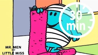 MR MEN amp LITTLE MISS  30 minutes  Compilation 4 [upl. by Arodnahs494]