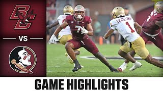 Boston College vs Florida State Game Highlights  2024 ACC Football [upl. by Anitahs524]