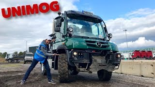 MercedesBenz UNIMOG Full Tour amp Test Drive  Actros Brake Test [upl. by Eire915]