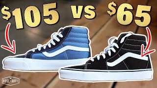 The Boutique ONLY Vans  Vans Vault vs Regular Vans [upl. by Sandberg]