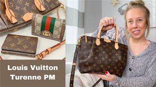 TURENNE PM  WIMB  WHY ITS THE BEST LOUIS VUITTON CROSSBODY BAG OVER THE SPEEDY 25 BANDOULIERE [upl. by Ddot472]