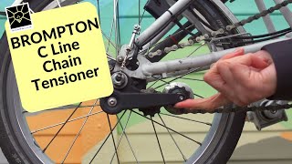 Brompton chain tensioner  derailleur fitting [upl. by Araz]