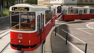 TramSim  Vienna E2 Tram First Look Gameplay 4K [upl. by Isidro]