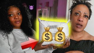 JE PRANK MA MERE AVEC CE COLIS HILARANT FT NabeautyHair [upl. by Neenej]