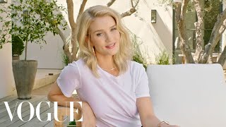 73 Questions With Rosie HuntingtonWhiteley  Vogue [upl. by Landy]