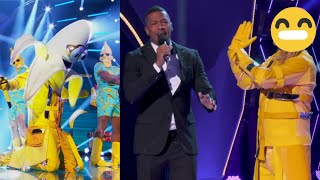 The Masked Singer  The Banana Performances and Reveal 🍌 [upl. by Einra]