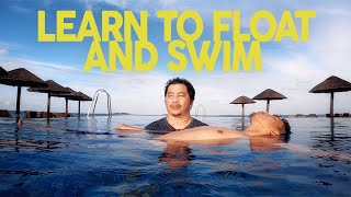 How to SWIM and FLOAT Beginners Tutorial [upl. by Avrit362]