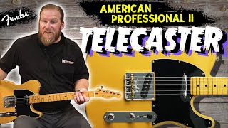 Fender American Professional II Telecaster [upl. by Ittak]