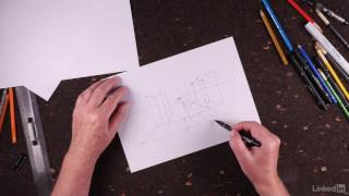 Tutoriel Architecture Dessin  Maîtriser le jeu des volumes  video2braincom [upl. by Eilrebma]