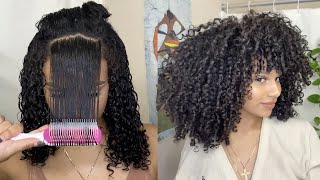 How To Denman Wash n Go Routine for Defined Curls [upl. by Ginni]