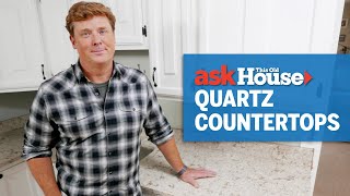 How to Install a Quartz Countertop  Ask This Old House [upl. by Monaco]