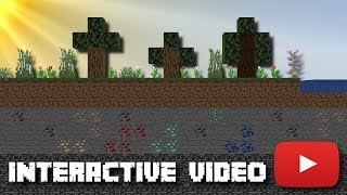 Minecraft video but YOU can play INTERACTIVE VIDEO [upl. by Crabb194]