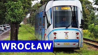 Tramwaj Wrocław  Wroclaw Tram [upl. by Nonnairb]