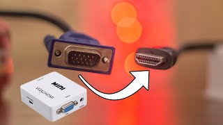 From VGA to HDMI ConverterAdapter [upl. by Levon]