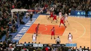 The Jeremy Lin Show Vs New Jersey Nets 2412 [upl. by Leamse896]