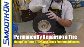 How To Fix a Deflated Tire Using FlexFoamiT 25 Expanding Foam [upl. by Elysee]