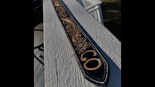 How to Make a Custom Tooled Leather Belt [upl. by Ivan]