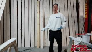 DIY White washing pine panelling Its easy [upl. by Saddler]