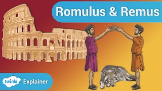 Romulus and Remus  KS2 Roman History [upl. by Nrublim]