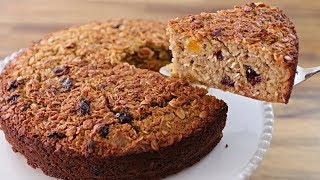 Easy and Healthy Oatmeal Cake Recipe [upl. by Ayhtnic423]