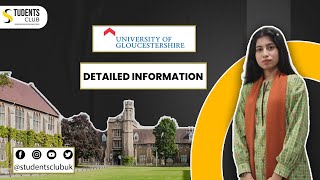 University of Gloucestershire  Detailed Information [upl. by Artsa]