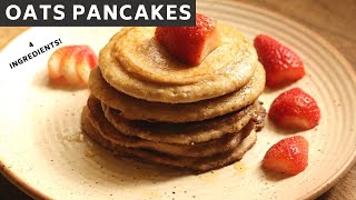 Eggless Oats Pancake Recipe  No sugar healthy breakfast Recipe [upl. by Diarmit]