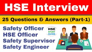 HSE Officer interview questions and answers Part1  Safety officer interview questions for fresher [upl. by Dehnel]