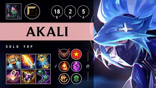 Akali Top vs Irelia Legendary  VN Grandmaster Patch 1424 [upl. by Llehsem829]