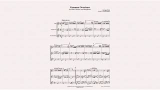 Carmen Overture for FluteClarinetSax Trio Sheet Music [upl. by Robbin]