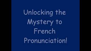 French Pronunciation Tips for Beginners [upl. by Eelra]