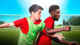 I Played Against Alphonso Davies [upl. by Brice]