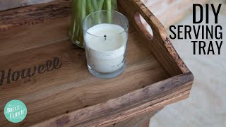 Make This Serving Tray  DIY Woodworking [upl. by Odnavres]