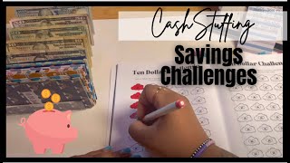 May 2022  Savings Challenge Stuffing  Baddies amp Budgets [upl. by Iknarf696]