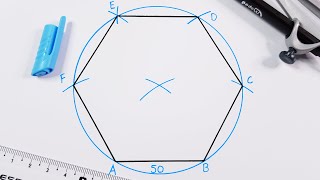 How to draw a hexagon [upl. by Hatty311]