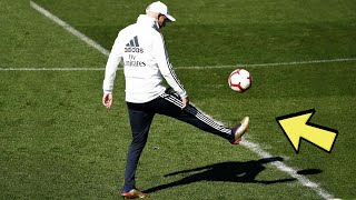 Zidane Crazy Skills amp Freestyle in Training [upl. by Sutniuq363]