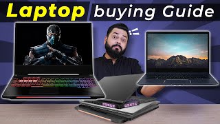 Detailed Laptop Buying Guide ⚡⚡⚡Ye Video Miss Mat Karna [upl. by Enneiluj]