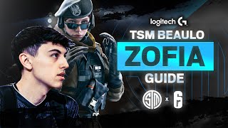 Rainbow Six Siege THE COMPLETE ZOFIA GUIDE BY Beaulo  Best R6 Pro Tips TSM R6S Montage [upl. by Crosse]