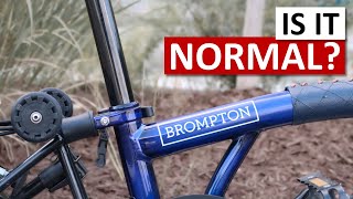 10 Brompton quotProblemsquot that are Actually Normal  Brompton FAQs [upl. by Packston]