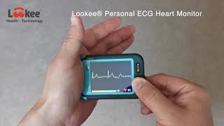 LOOKEE® Personal ECG EKG Heart Monitor to Detect Cardiac Abnormalities Recommended By Doctors [upl. by Knapp]