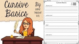 Cursive Writing for Beginners Cursive Basics [upl. by Ielirol]