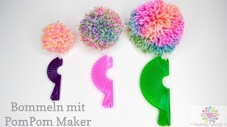 Super einfache Bommeln machen  PomPom Maker [upl. by Elaynad]