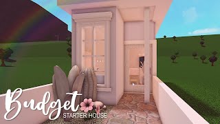 BLOXBURG no gamepass Budget Starter House 3k l tour  speedbuild ♡ [upl. by Shani]