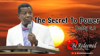 The Secret To Power  Pastor Adeboye [upl. by Lewanna226]