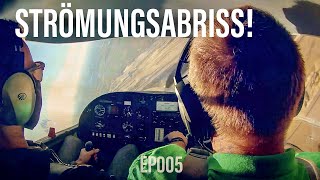 Strömungsabriss Einblick in eine Flugstunde  Fliegen lernen  EP005 [upl. by Ariahay]