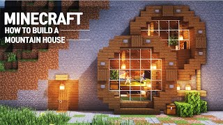 Minecraft  MOUNTAIN HOUSE TUTORIAL｜How to Build in Minecraft 66 [upl. by Nnayllehs754]