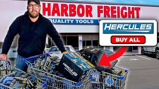 I Bought Every Hercules Tool at Harbor Freight [upl. by Llednav]